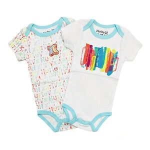 New Hurley 2 Piece Logo Onesies